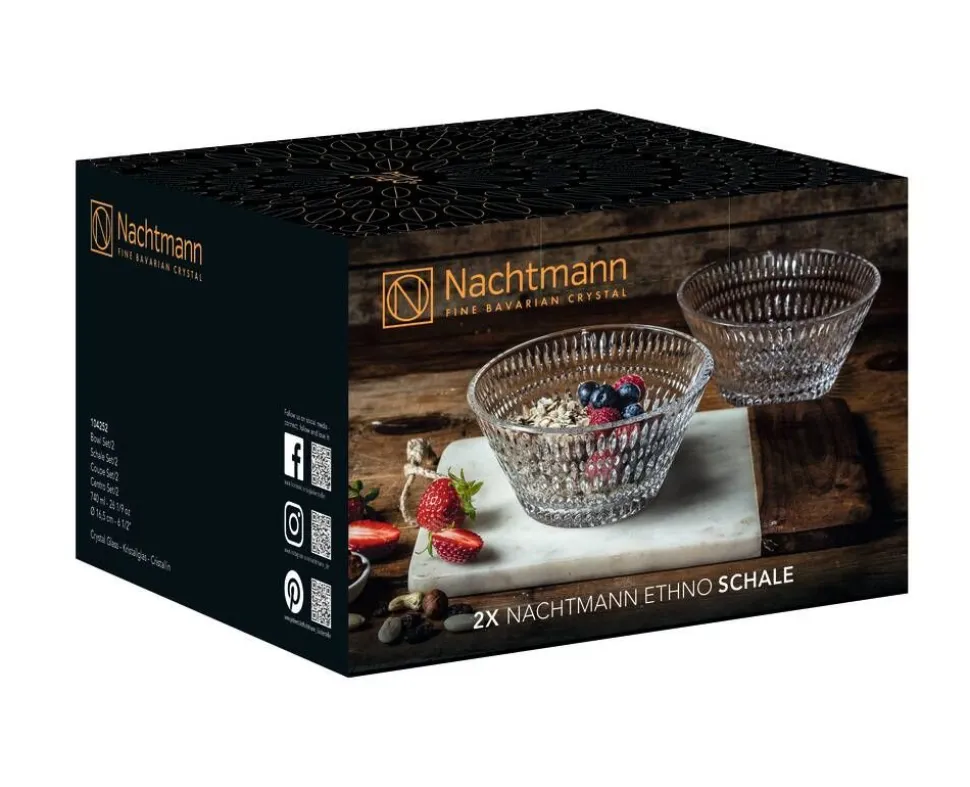 Nachtmann Ethno aamiais-/jälkiruokakulho 2 kpl