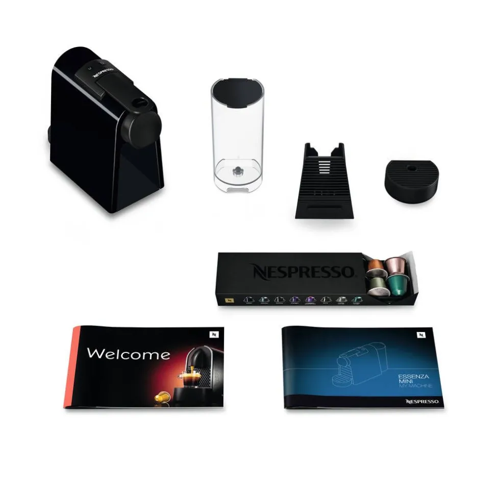 Nespresso® kapselikeitin Essenza Mini by DeLonghi® musta