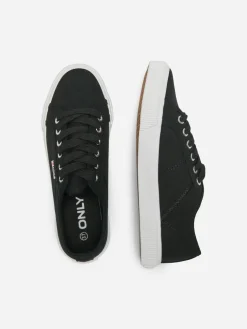 Only Shoes tennarit Onlnicola Canvas Black