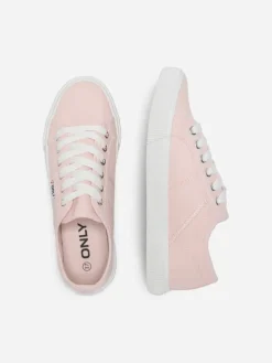 Only Shoes tennarit Onlnicola Canvas Silver Pink