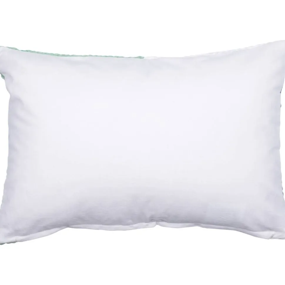 Pentik brodeerattu tyynynpäällinen Lumme 30x45 cm vihreä