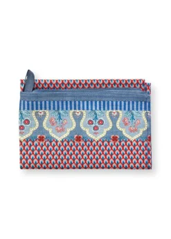 Pip Studio keittiöpyyhe Flower Festival 50x70 cm Blue-Red