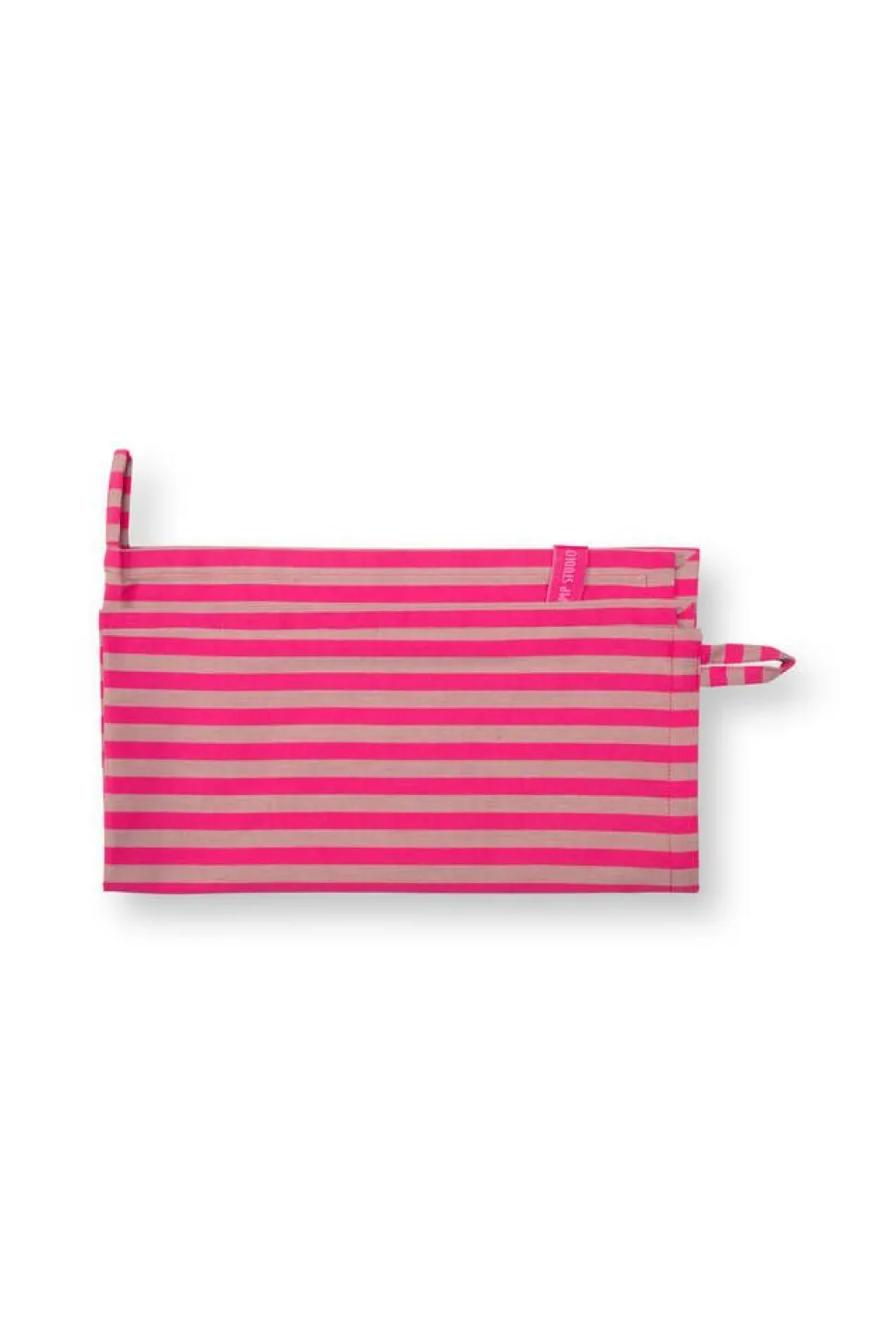 Pip Studio keittiöpyyhe Stripes 65x65 cm 2 kpl Pink