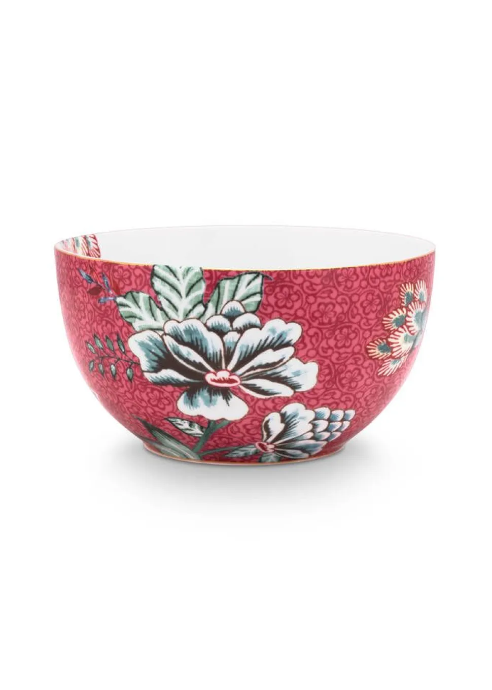 Pip Studio kulho Flower Festival 12 cm Dark Pink