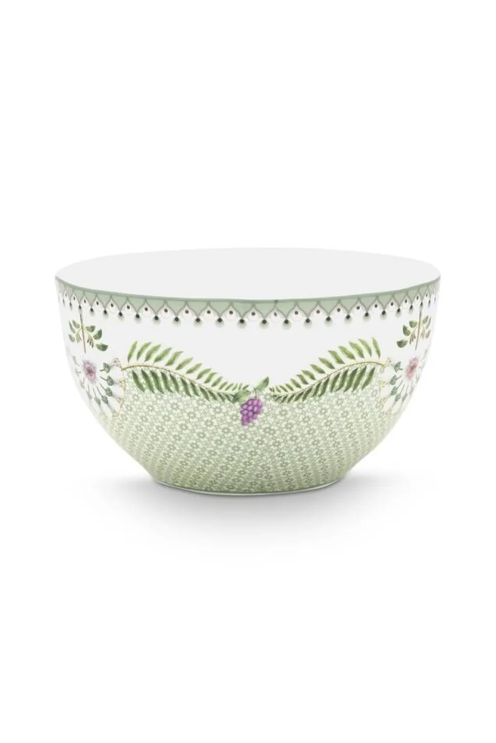 Pip Studio kulho Lily&Lotus Tiles 15 cm Light Green