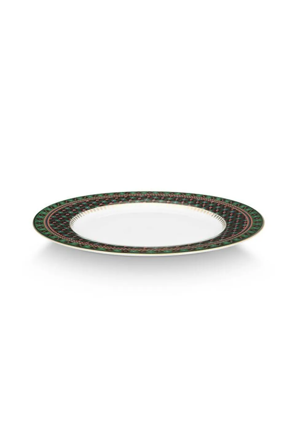 Pip Studio lautanen Clover 26,5 cm Green
