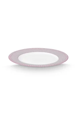 Pip Studio lautanen Lily&Lotus Tiles 26,5 cm Lilac