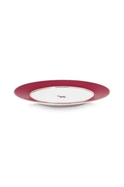 Pip Studio lautanen Love Birds Dark 17 cm Red