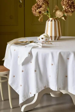 Pip Studio lautasliina Embroidery Stars Gold 40x40 cm 2kpl