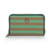 Pip Studio lompakko Willow Wallet Stripe 18x3x11 cm Green