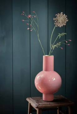 Pip Studio maljakko Metal 24x40 cm Medium Pink