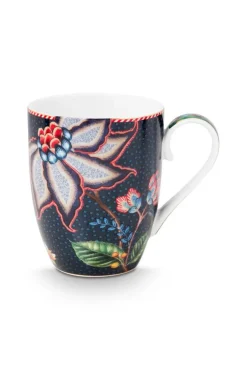 Pip Studio muki Flower Blues 350 ml Blue