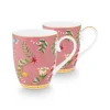 Pip Studio muki La Majorelle 350 ml 2kpl Pink