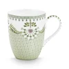 Pip Studio muki Lily&Lotus Tiles 350 ml Light Green