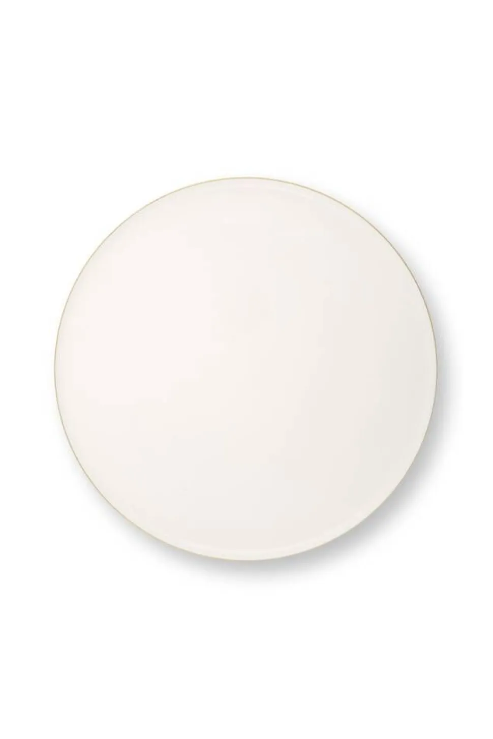 Pip Studio tarjotin Metal Sphere 32x12,5 cm White-Gold