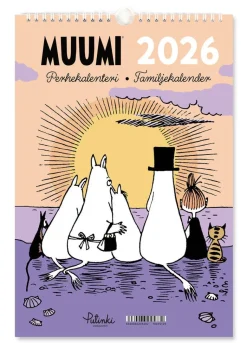 Putinki perhekalenteri 2026 Muumi 23x34 cm