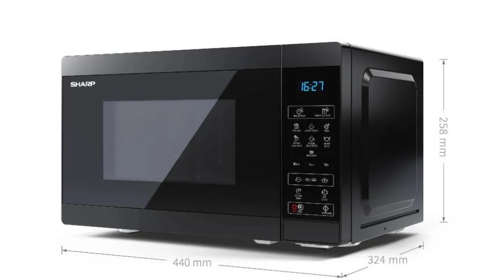 Sharp mikro YC-MS02E-B musta