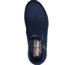 Skechers kävelykengät Mens De Luxe Walker NVY