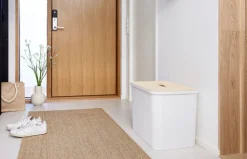 Smartstore Collect lajitteluastia vanerikannella 76 L  valkoinen
