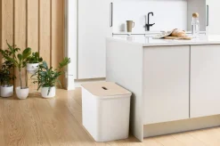 Smartstore Collect lajitteluastia vanerikannella 76 L  valkoinen
