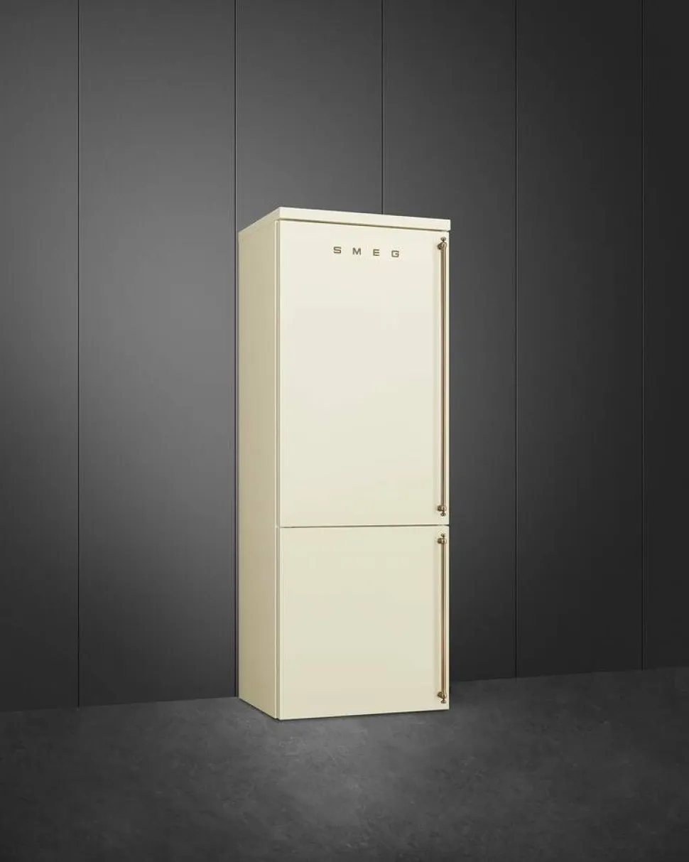 Smeg Coloniale jääkaappipakastin 70 cm FA8005LPO5 kerma vasen