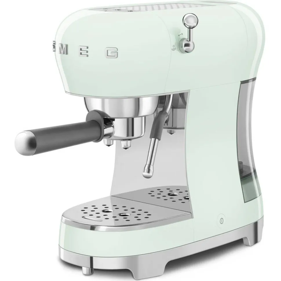 Smeg espressokeitin ECF02PGEU pastellinvihreä