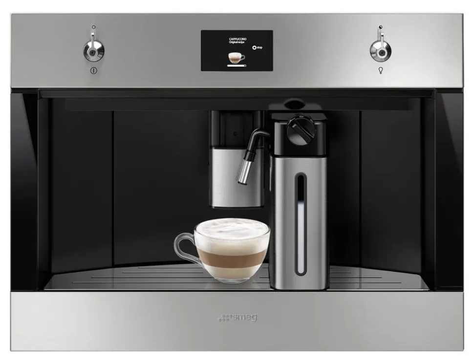 Smeg kahvikone CMS4303X integroitava teräs