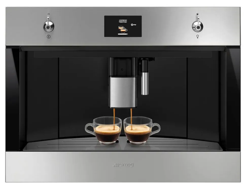 Smeg kahvikone CMS4303X integroitava teräs