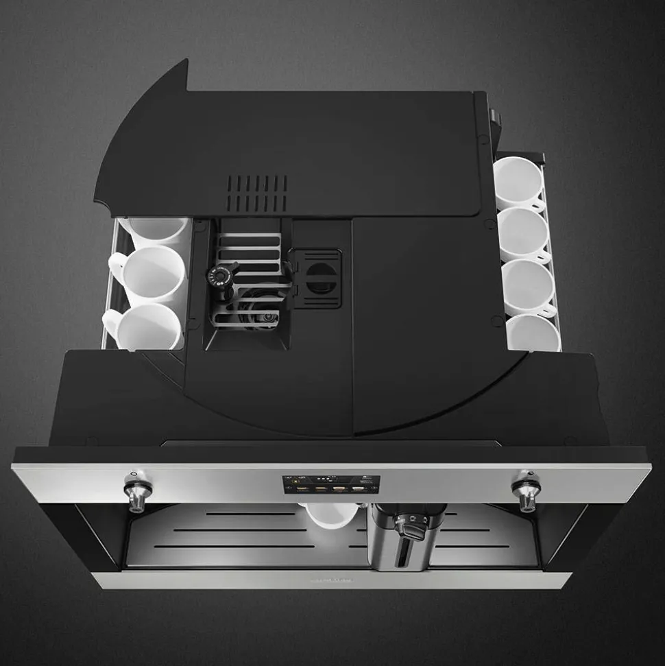 Smeg kahvikone CMS4303X integroitava teräs