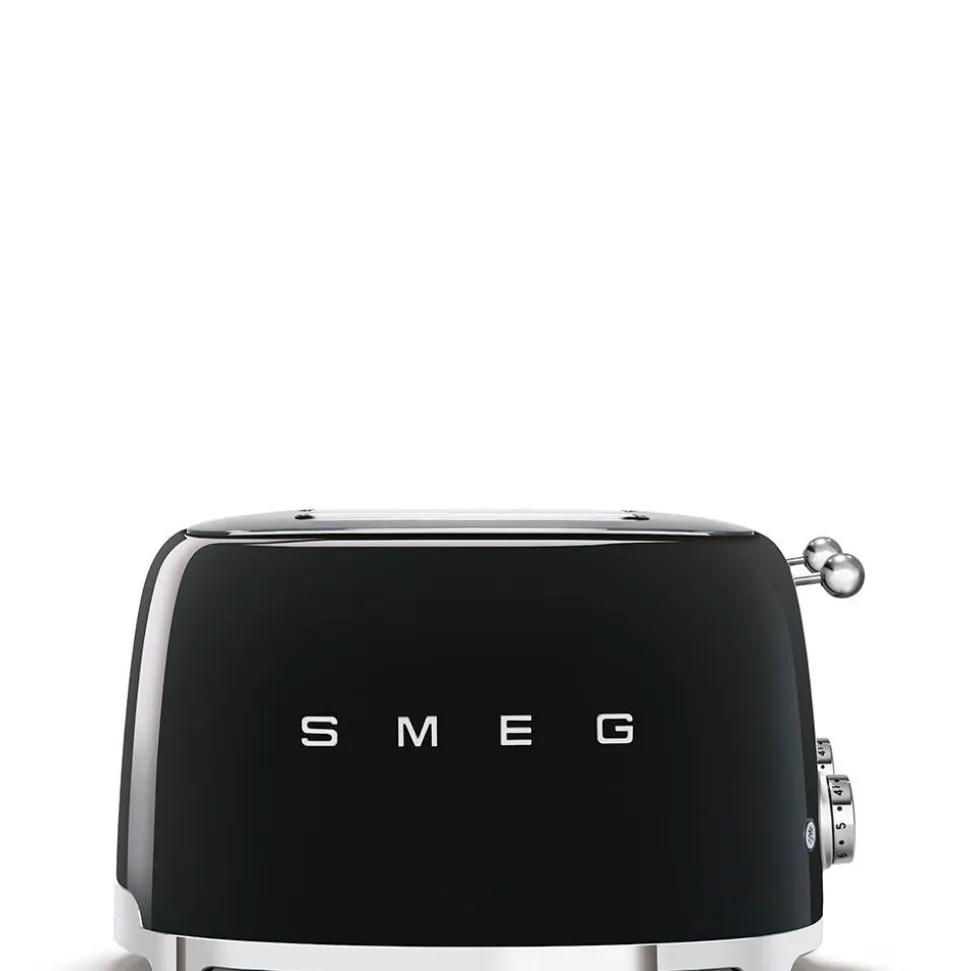 Smeg leivänpaahdin TSF03BLEU 4-viipaleen, musta