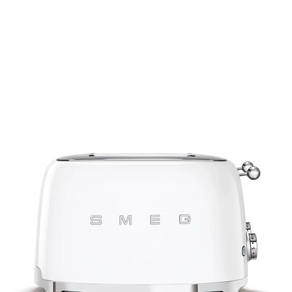 Smeg leivänpaahdin TSF03WHEU 4-viipaleen, valkoinen
