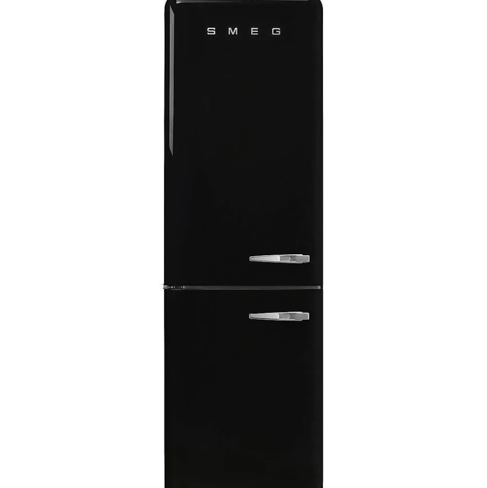 Smeg retrojääkaappi FAB32LBL5 musta, vasen