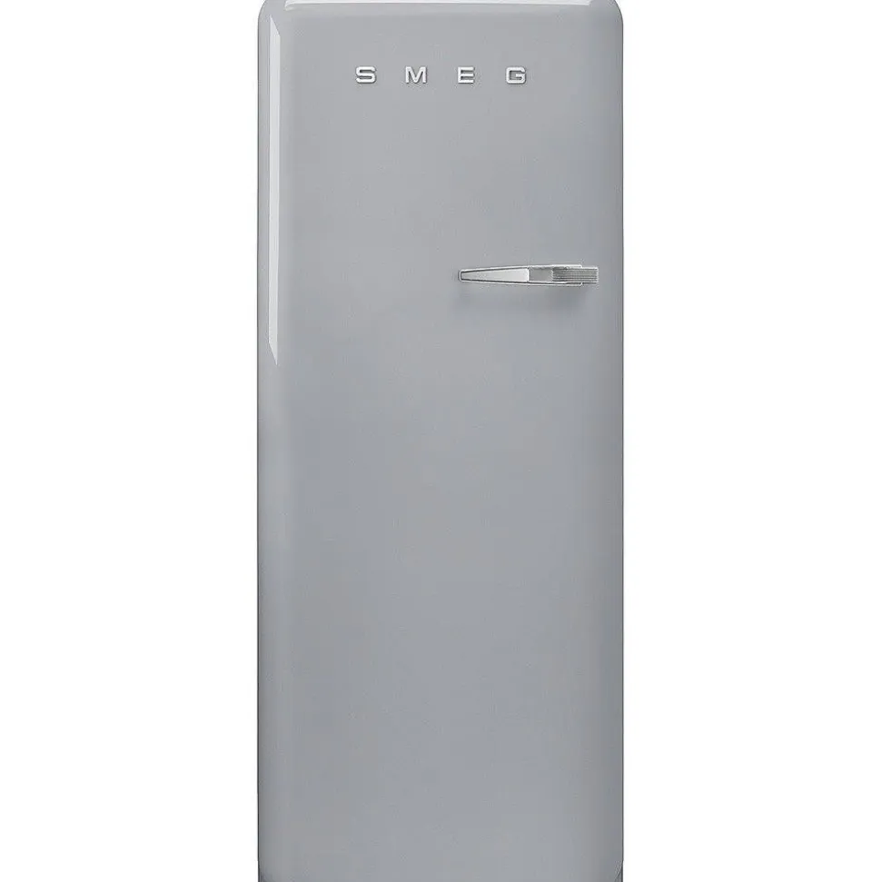 Smeg retrojääkaappi FAB28LSV5 153 cm, hopea, vasen