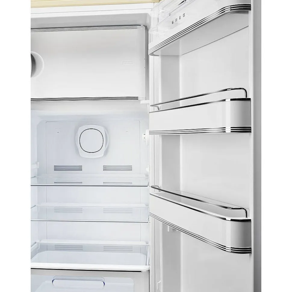 Smeg retrojääkaappi FAB28RCR5 153 cm, kerma, oikea