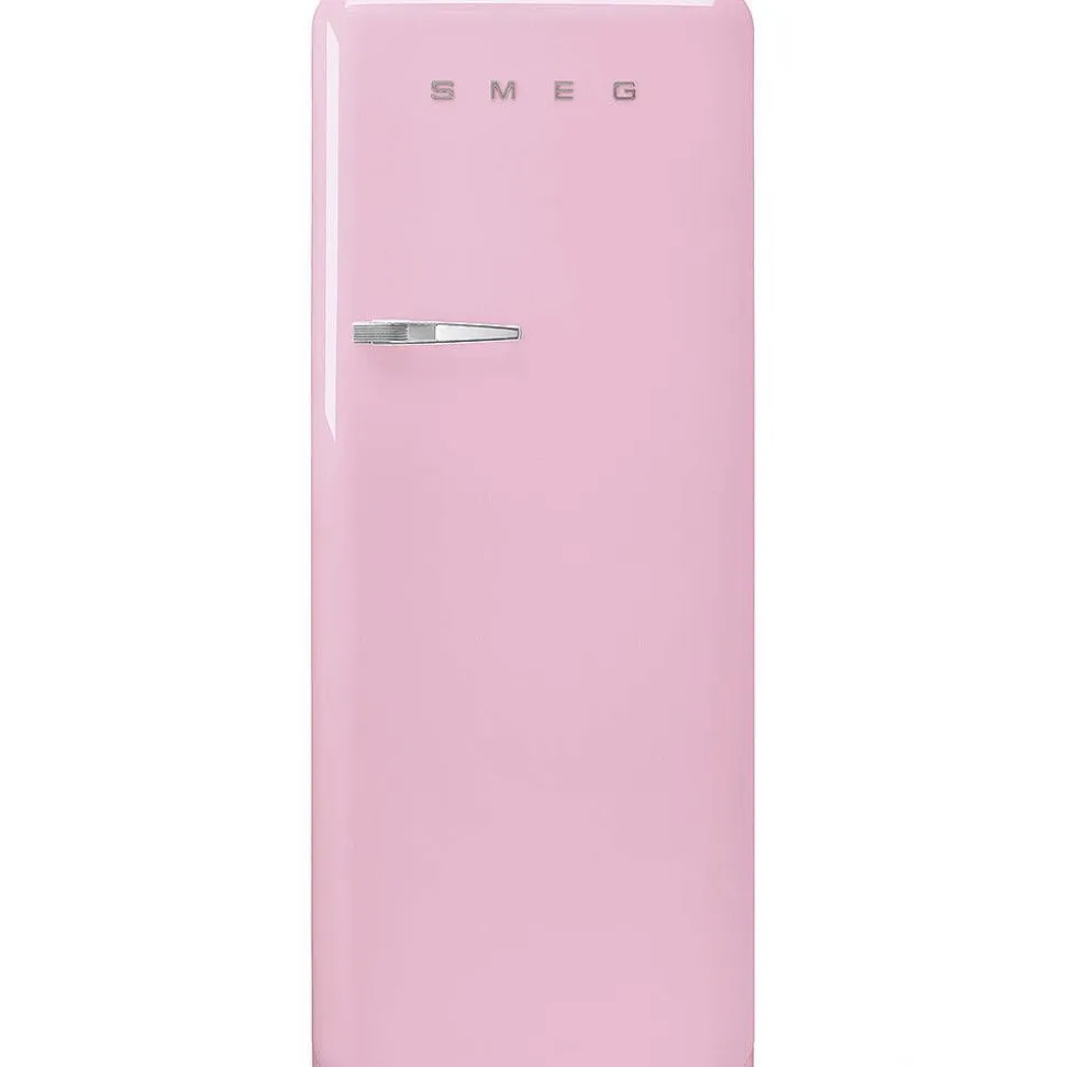 Smeg retrojääkaappi FAB28RPK5 153 cm, pinkki, oikea
