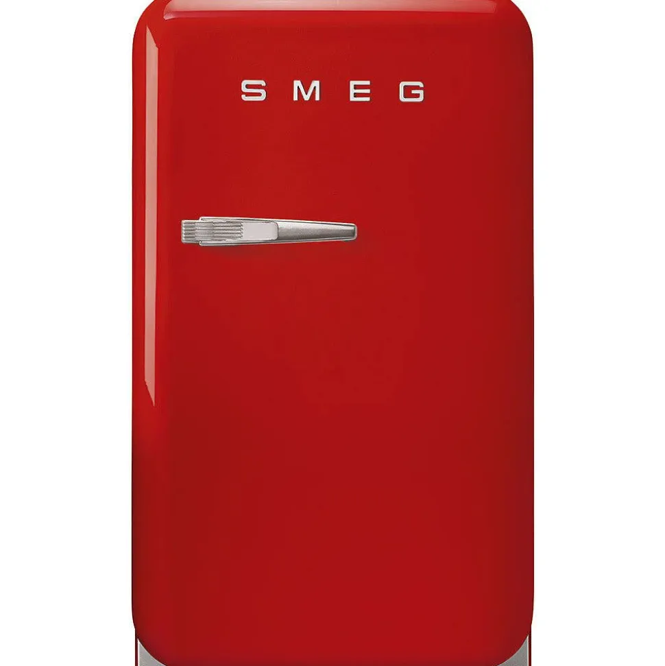 Smeg retrojääkaappi FAB5RRD5 73 cm, punainen, oikea
