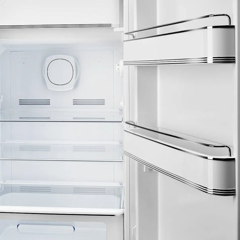 Smeg retrojääkaappi FAB28RSV5 153 cm, hopea, oikea