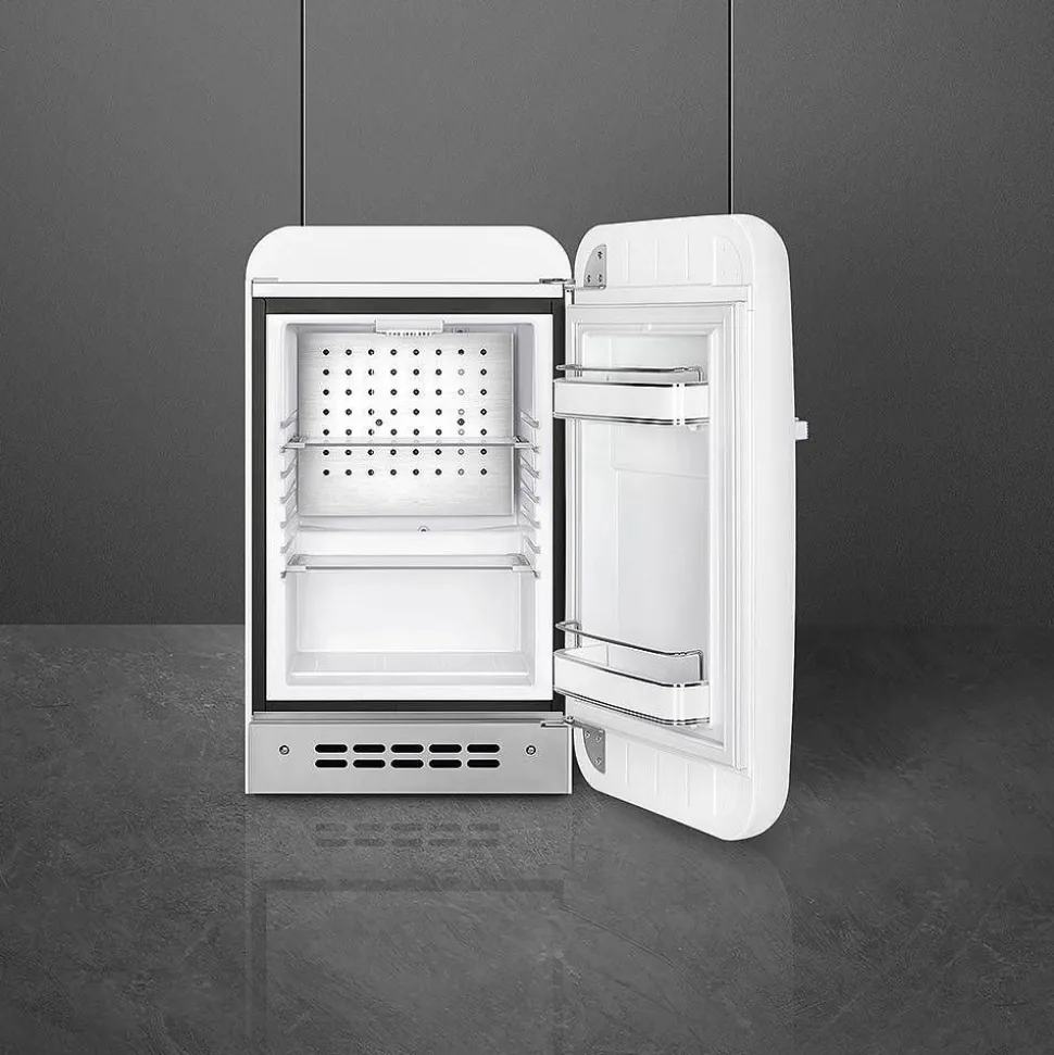 Smeg retrojääkaappi FAB5RWH5 73 cm, valkoinen, oikea