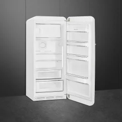 Smeg retrojääkaappi FAB28RWH5 153 cm, valk., oikea