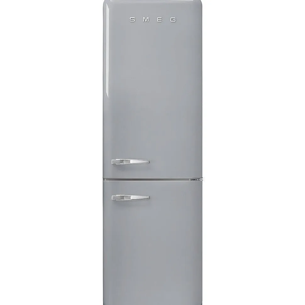 Smeg retrojääkaappipakastin FAB32RSV5 hopea, oikea