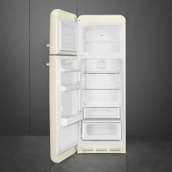 Smeg retrojääkaappipakastin FAB30LCR5 kerma, vasen