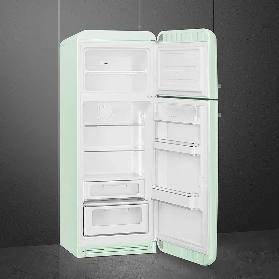 Smeg retrojääkaappipakastin FAB30RPG5 pastellinvihreä, oikea