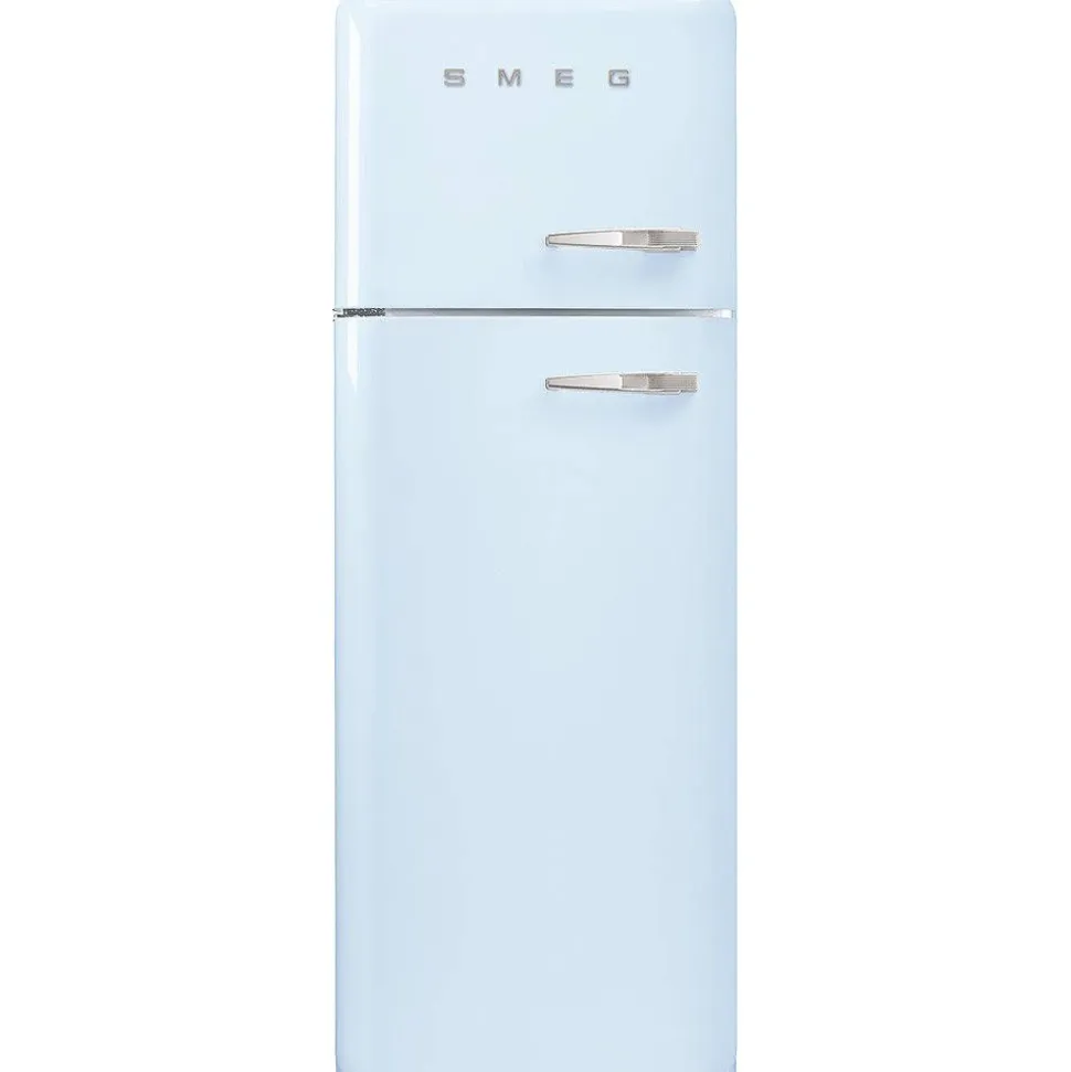Smeg retrojääkaappipakastin FAB30LPB5 pastellinsininen, vasen