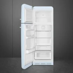 Smeg retrojääkaappipakastin FAB30LPB5 pastellinsininen, vasen