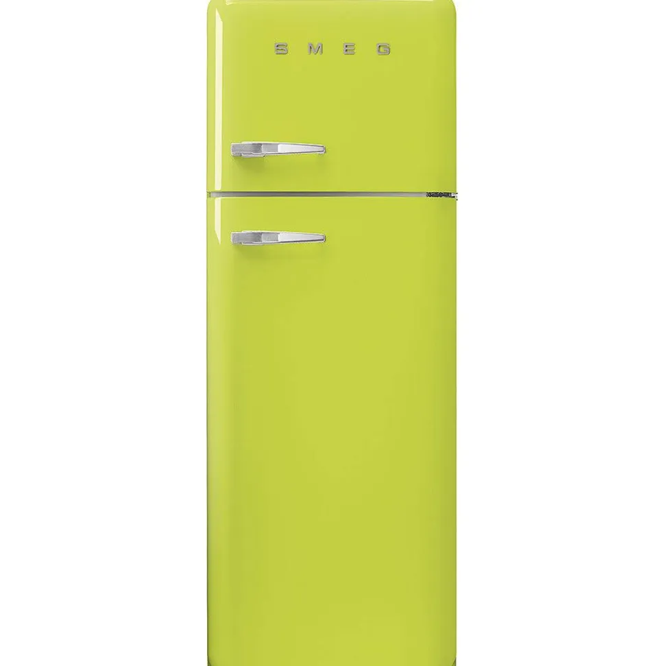 Smeg retrojääkaappipakastin FAB30RLI5 limevihreä, oikea
