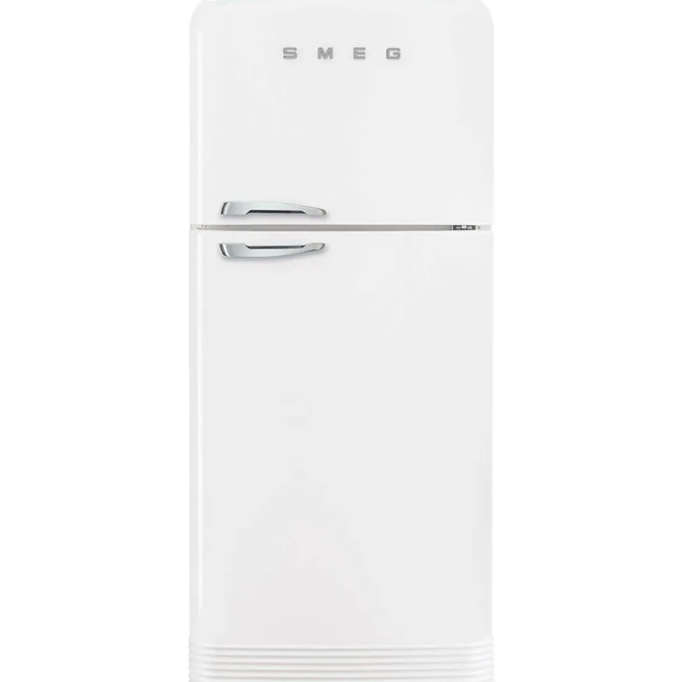 Smeg retrojääkaappi-pakastin FAB50RWH valkoinen, oikea