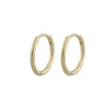 Snö of Sweden korvakoru Amber Thin Ring Earring plain g