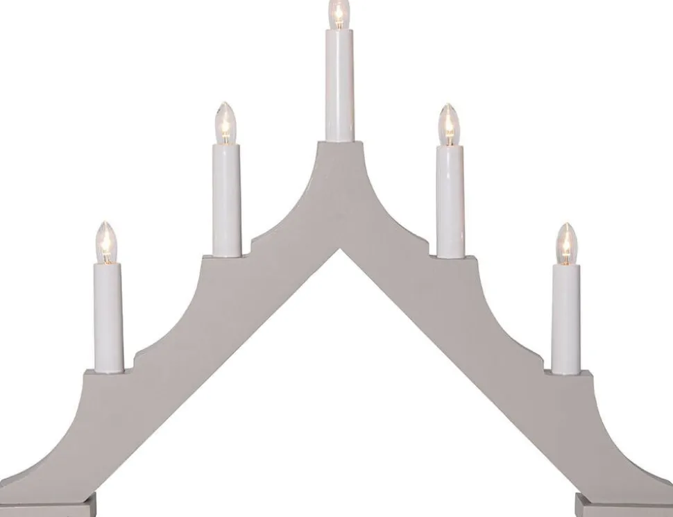 Star Trading kynttelikkö Alma 5 l beige