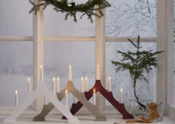 Star Trading kynttelikkö Alma 5 l beige