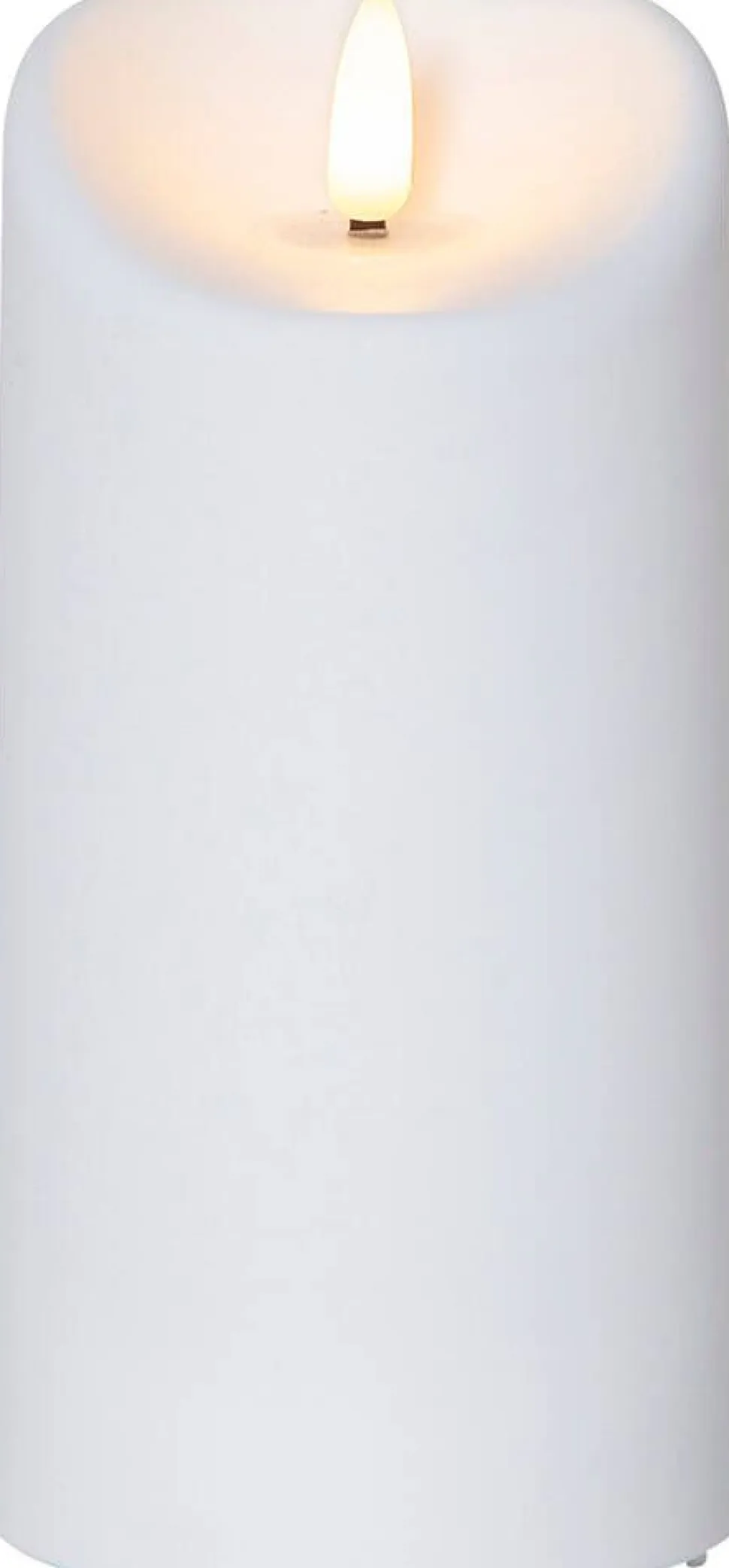 Star Trading LED-kynttilä Flamme 15 cm IP44 valkoinen